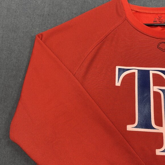 Evoshield Red TD Logo Long Sleeve Mens Pullover Sweatshirt 2XL Polyester/Spandex - Picture 8 of 11